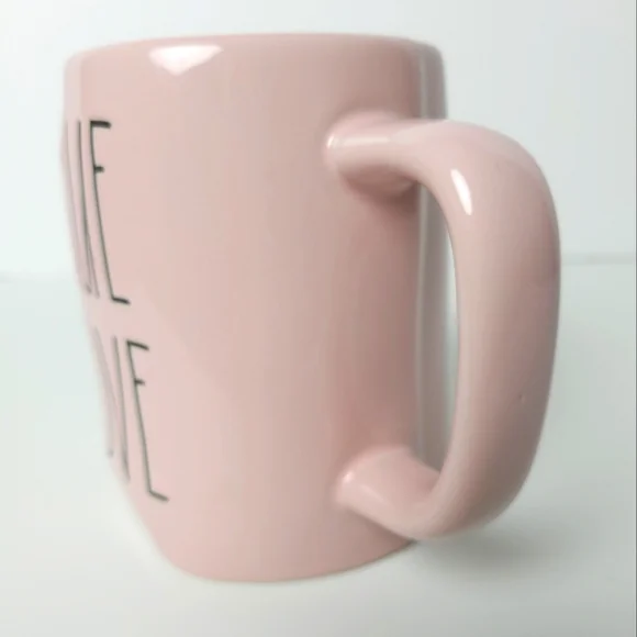 Rae Dunn True Love Pink Coffee Mug - Picture 3 of 5